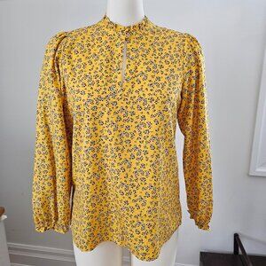 NWOT Karl Lagerfeld printed blouse